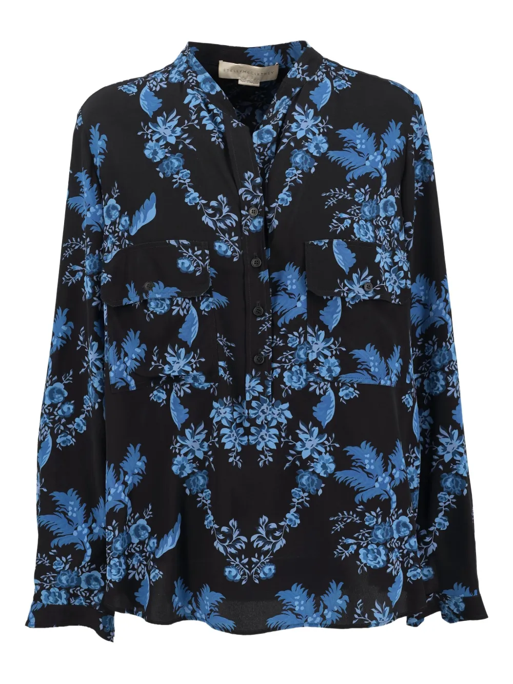 Stella McCartney Pre-Owned floral-print shirt | Black | Image 1