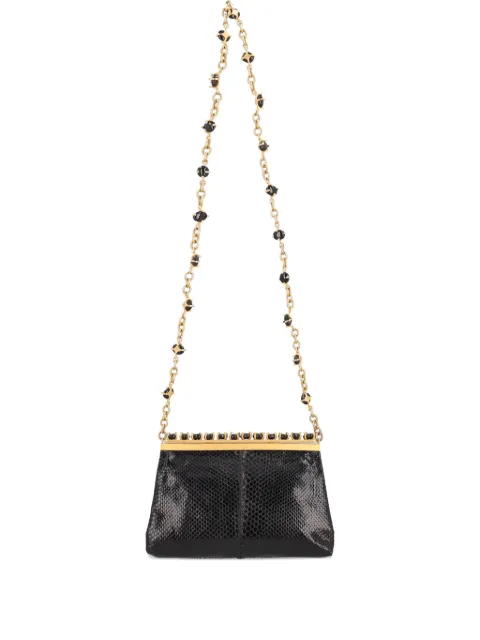 Valentino Garavani Pre-Owned 2023 Python Jewel clutch bag