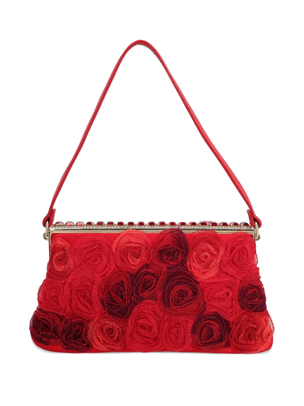 Valentino Garavani Pre-Owned 2024 rose-appliqué shoulder bag | Pre-Owned | Image 2