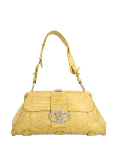 Valentino Garavani Pre-Owned 2000 crocodile-embossed shoulder bag