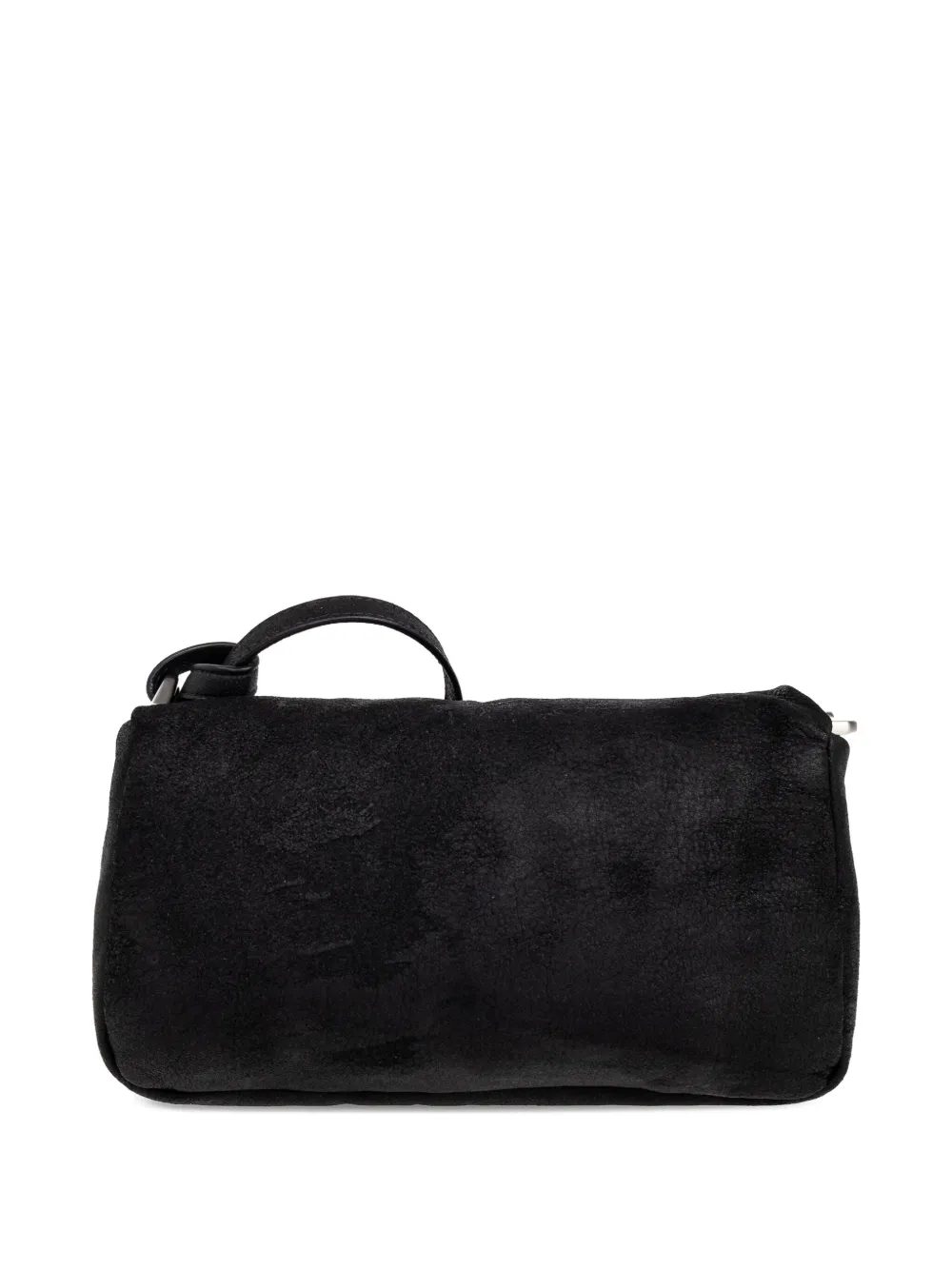 Rick Owens Griffin leren schoudertas met vlakken Zwart