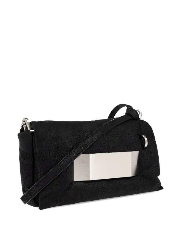 Rick Owens Griffin レザーショルダーバッグ | ブラック