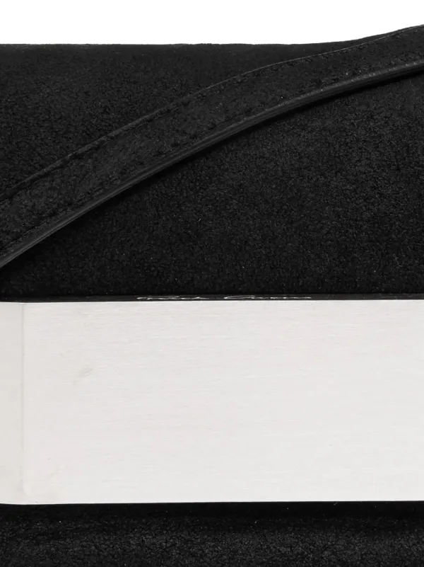 Rick Owens Griffin レザーショルダーバッグ | ブラック | FARFETCH JP