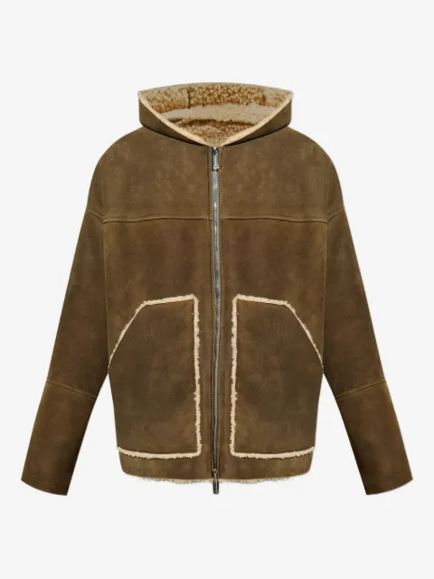 DSQUARED2 hooded shearling jacket