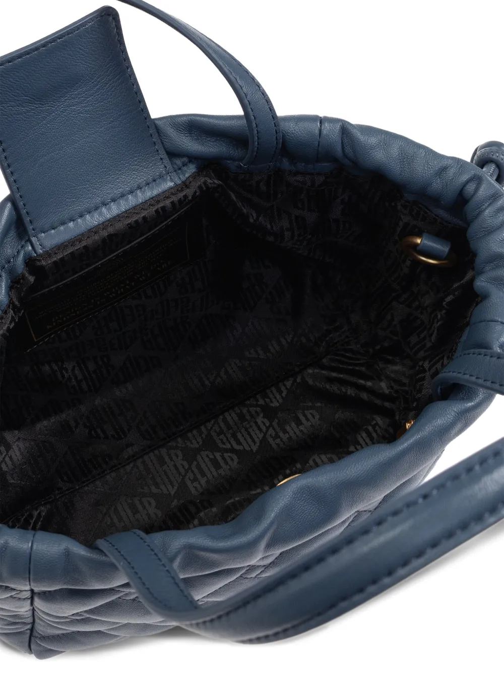 Kurt Geiger London small Kensington quilted tote bag Blauw