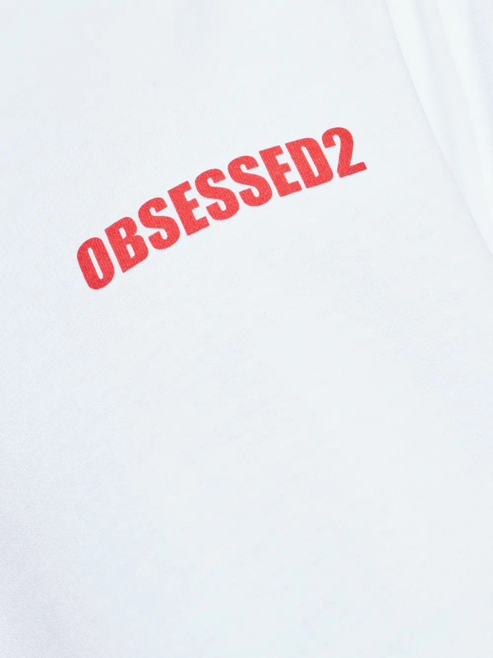 DSQUARED2 T-shirt met logoprint Wit