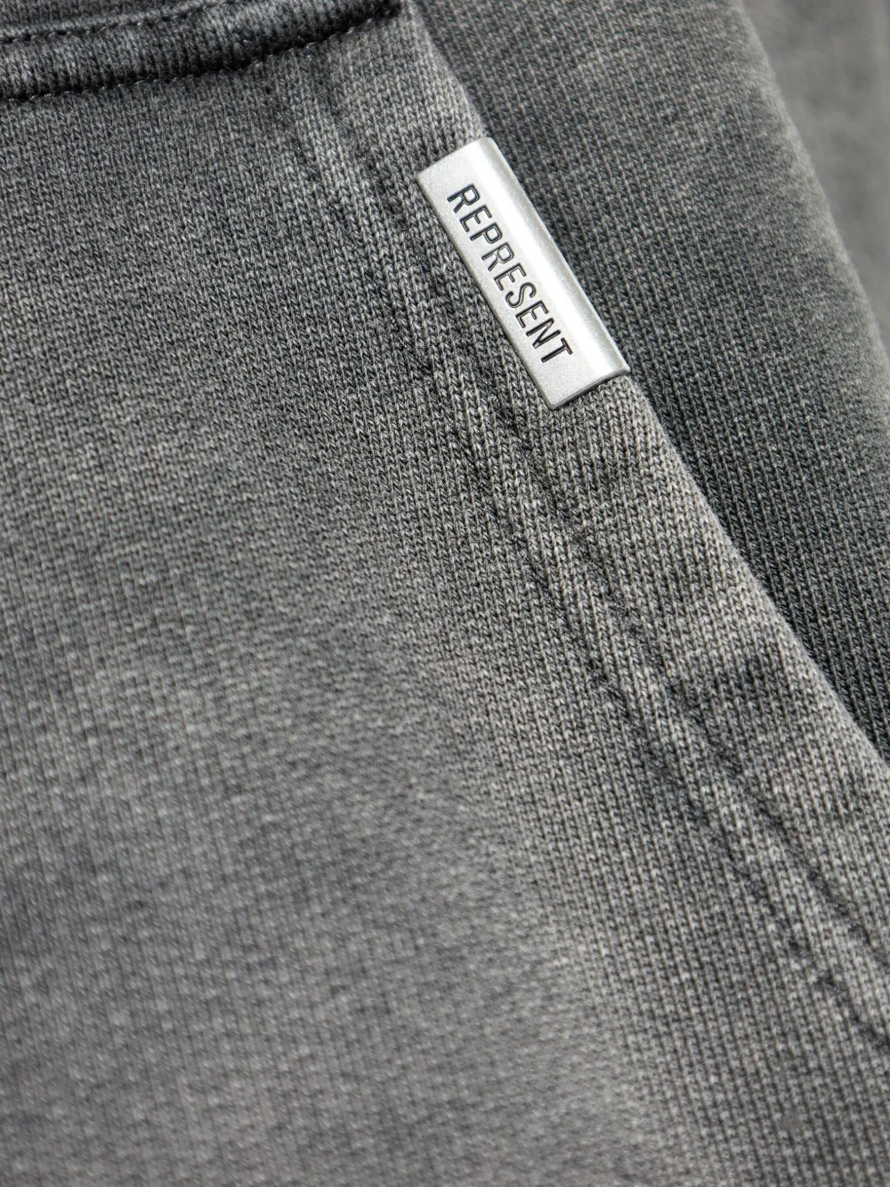 Represent cotton hoodie Grijs