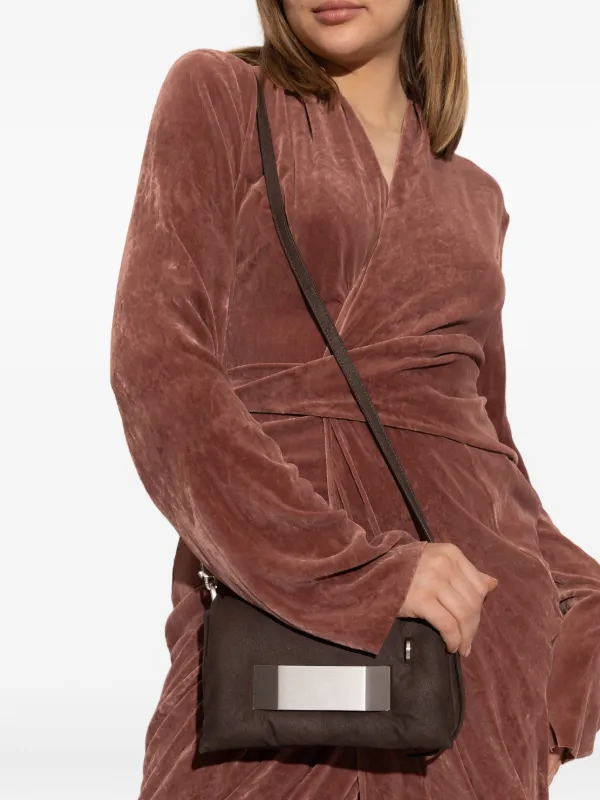 Rick Owens Griffin ショルダーバッグ | ブラウン | FARFETCH JP