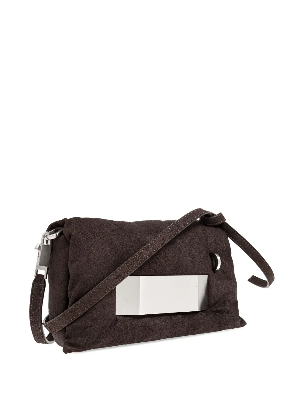 Rick Owens Griffin gewatteerde schoudertas Bruin