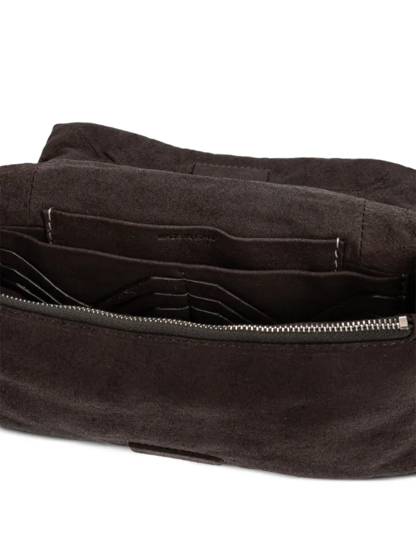 Rick Owens Griffin Padded Shoulder Bag | Brown | FARFETCH