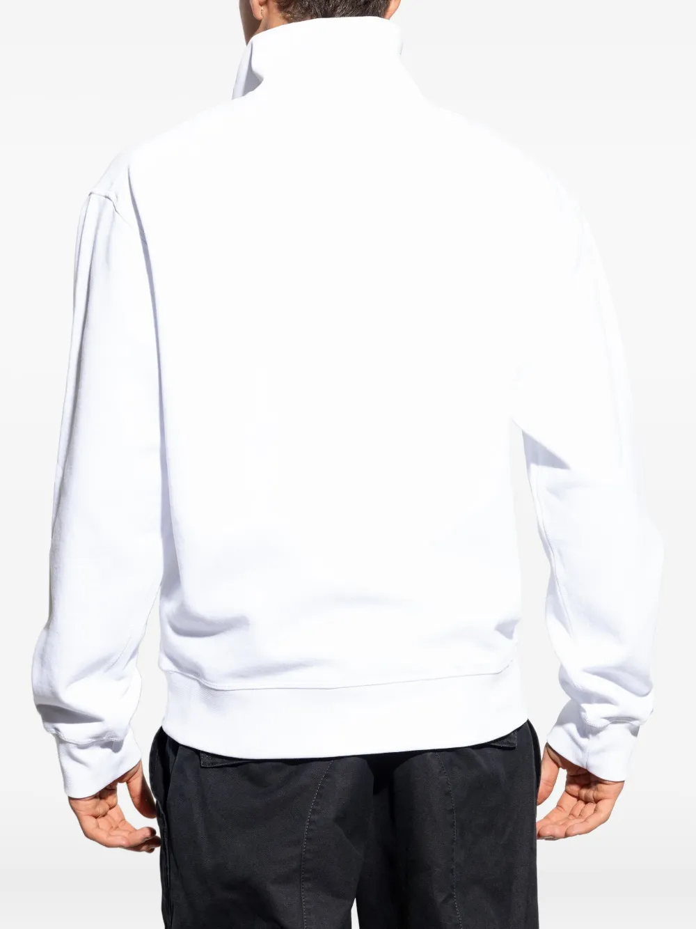 DSQUARED2 Sweater met rits Wit