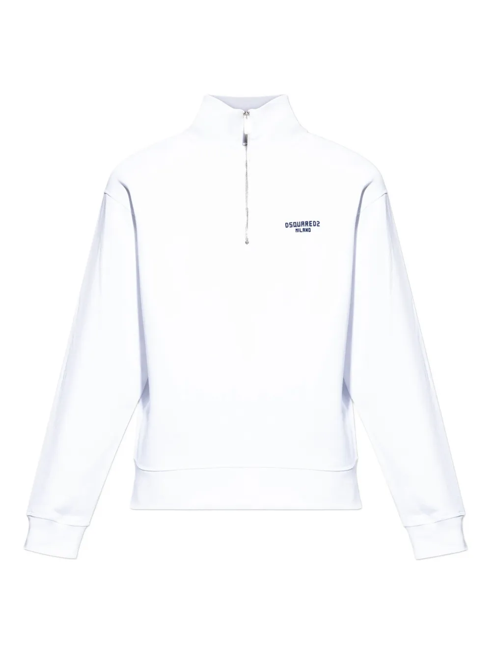 DSQUARED2 Sweater met rits Wit
