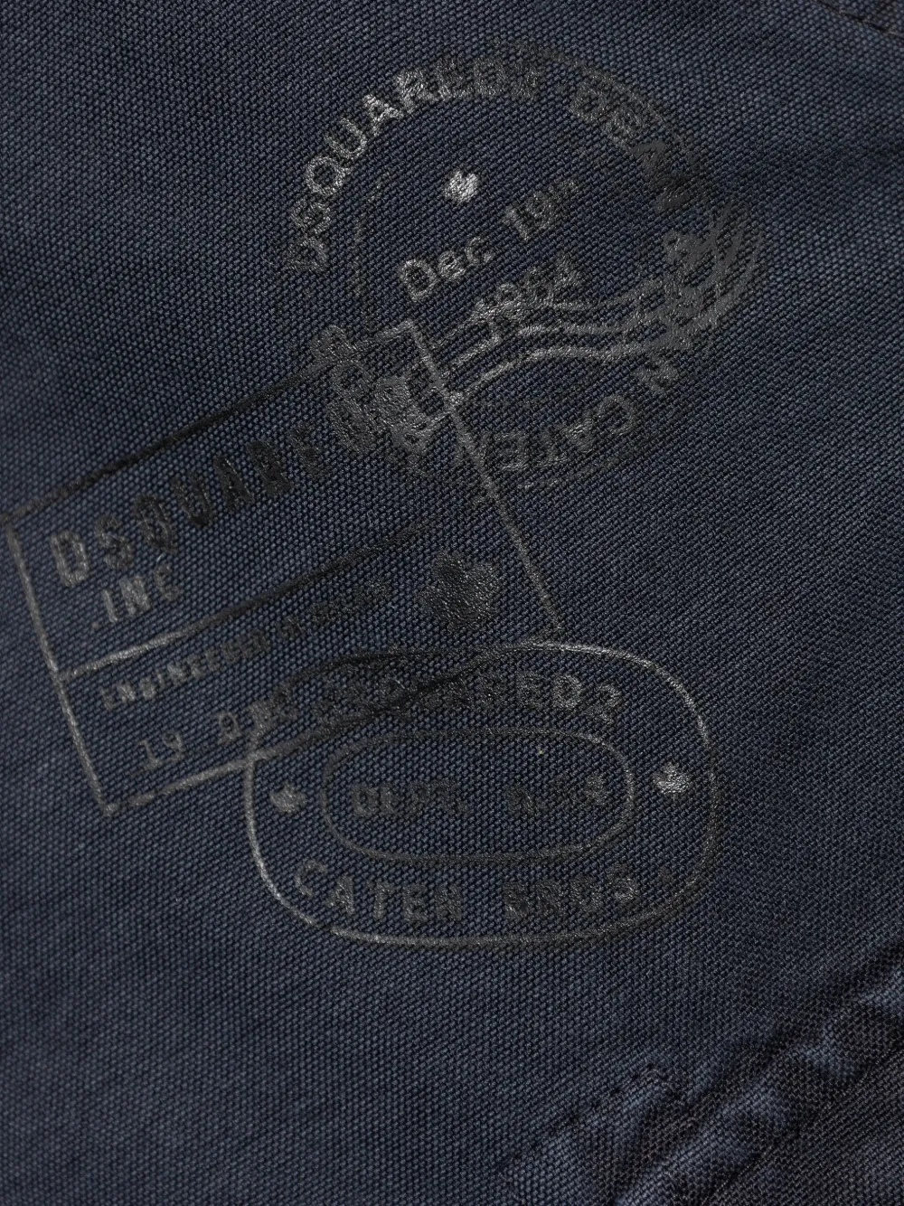 DSQUARED2 Shorts met cargo zak Blauw