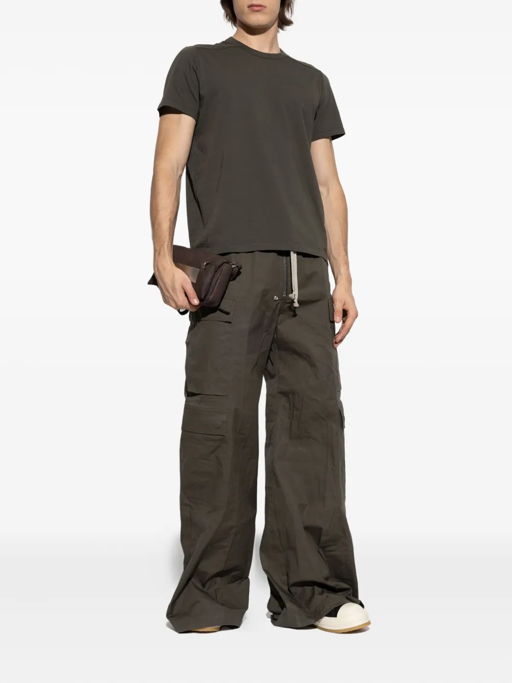 Rick Owens T-shirt met vlakken Groen