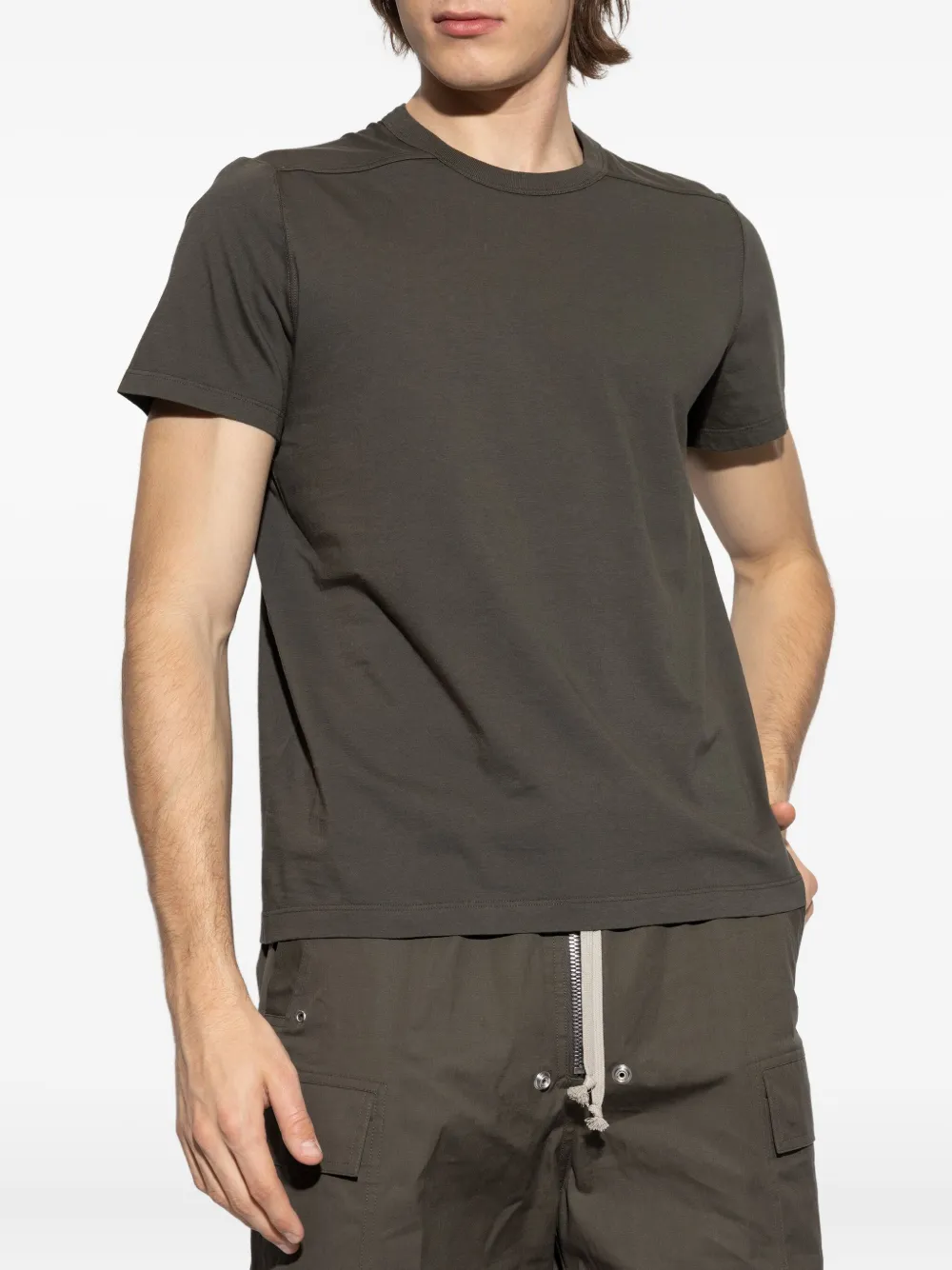 Rick Owens T-shirt met vlakken Groen