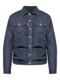 DSQUARED2 denim quilted jacket - Blue