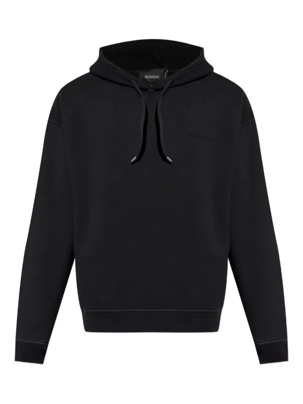 DSQUARED2 ロゴ パーカー | ブラック | FARFETCH JP