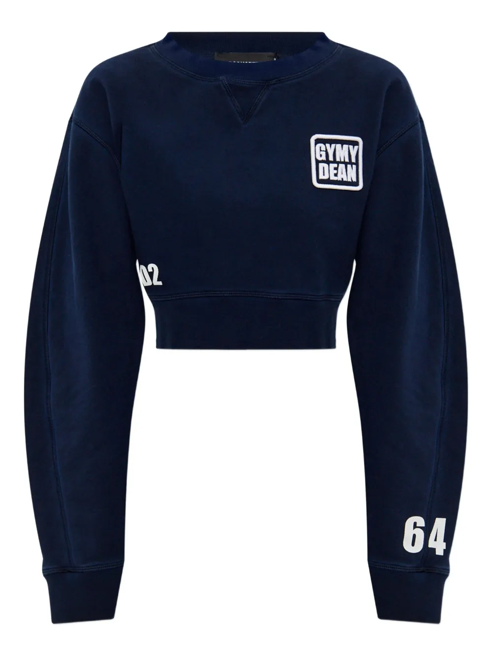 DSQUARED2 embroidered-motif sweatshirt | Blue | Image 1