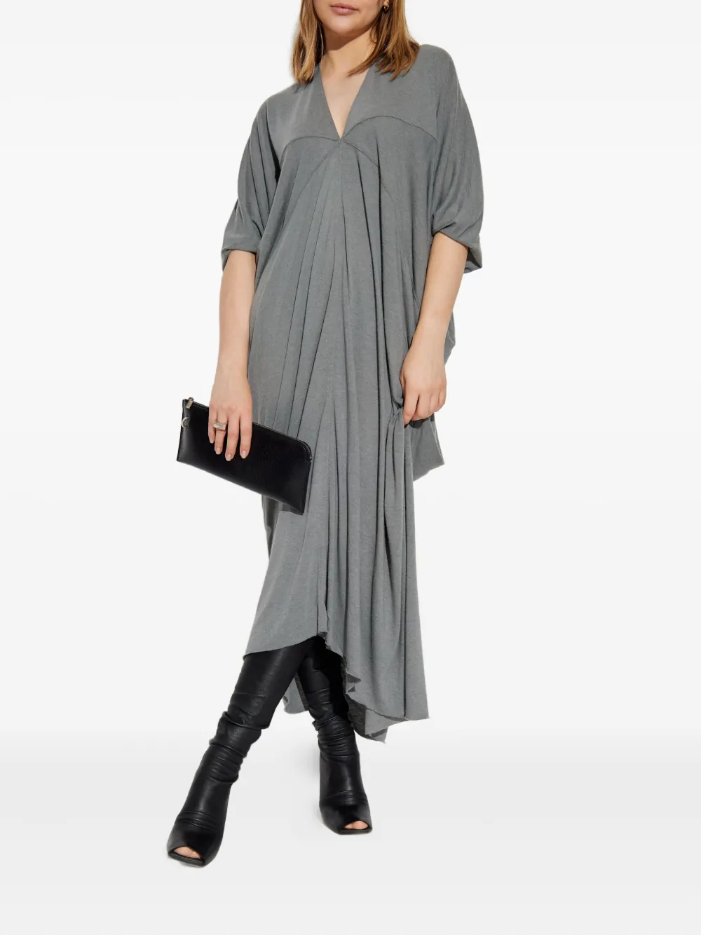 Rick Owens draped V-neck dress | Day Dresses | Image 2