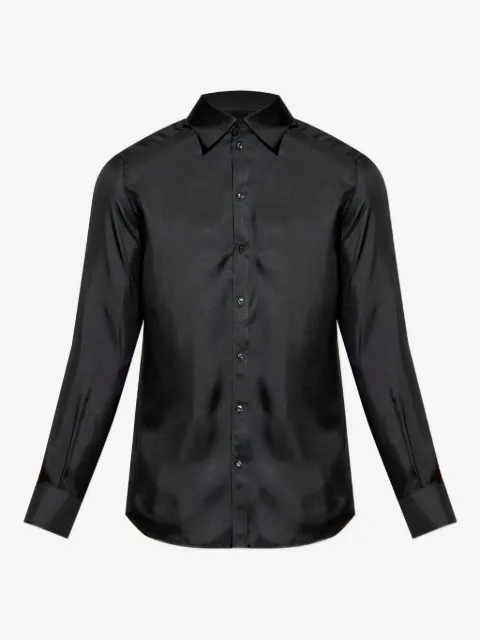 Dolce & Gabbana long-sleeve silk shirt