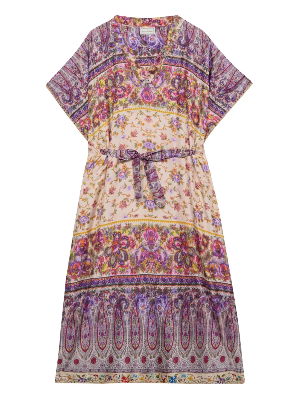 Pierre-Louis Mascia Aloe maxi-jurk Paars