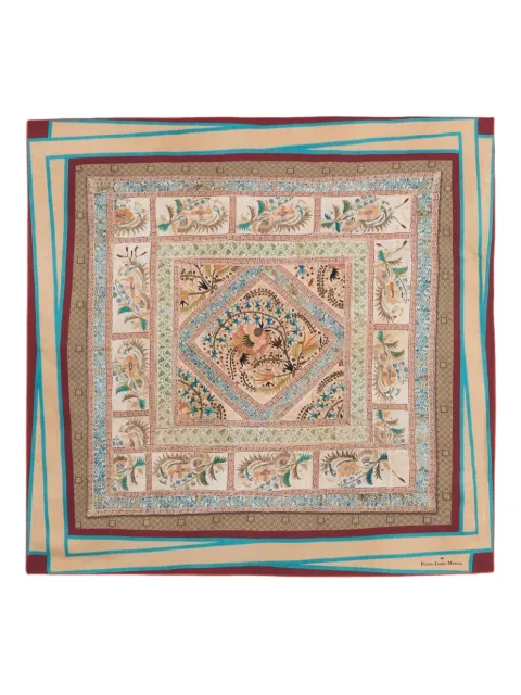 Pierre-Louis Mascia Aloeuw silk scarf