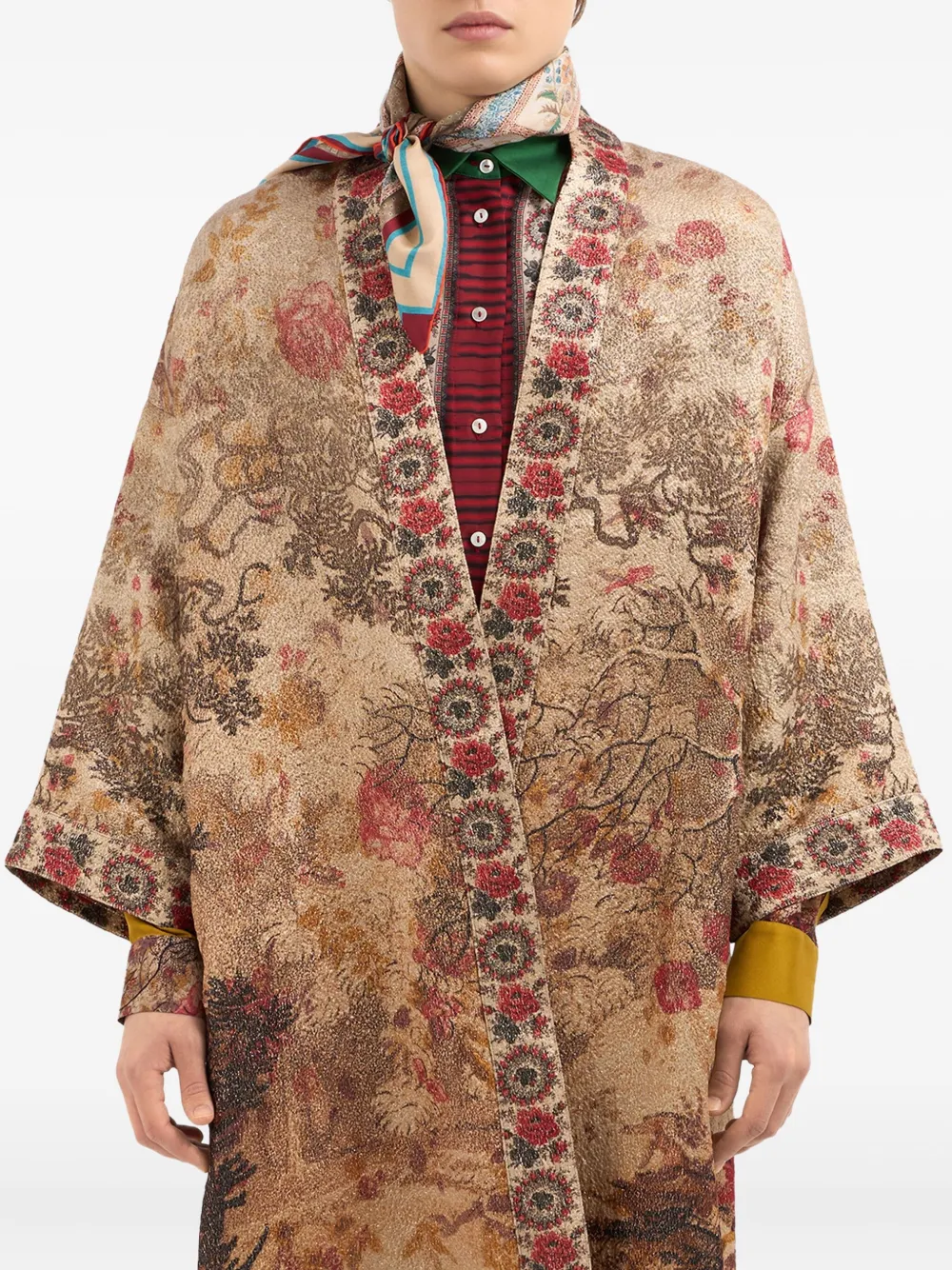 Pierre-Louis Mascia Aloeuw silk scarf | Women | Image 2
