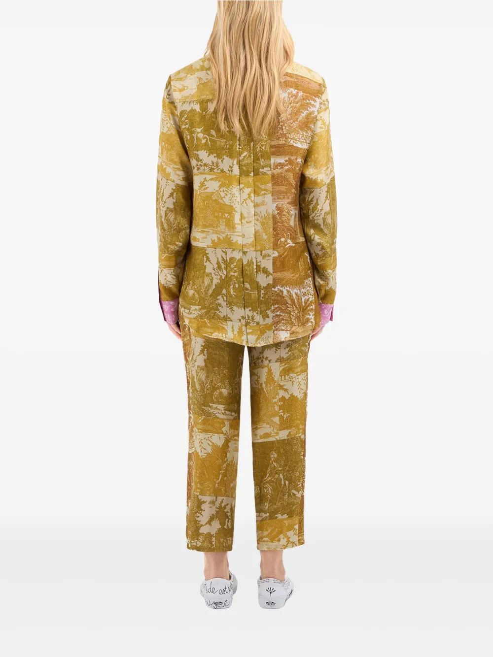 Pierre-Louis Mascia Aloe blouse Geel