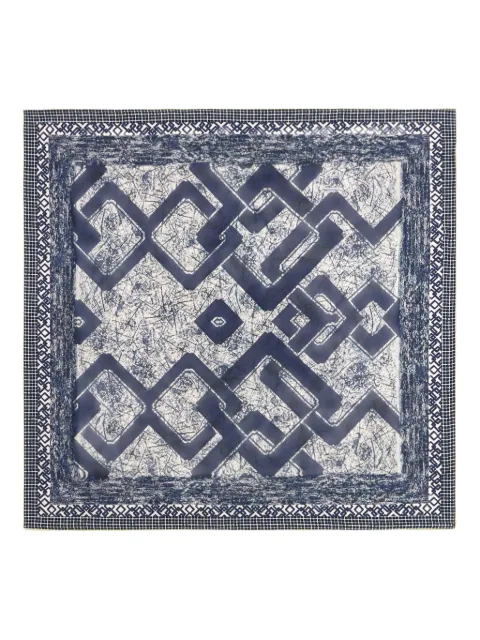 Pierre-Louis Mascia Aloeuw geometric-pattern scarf