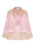 Pierre-Louis Mascia ombré-effect double-breasted jacket - Pink