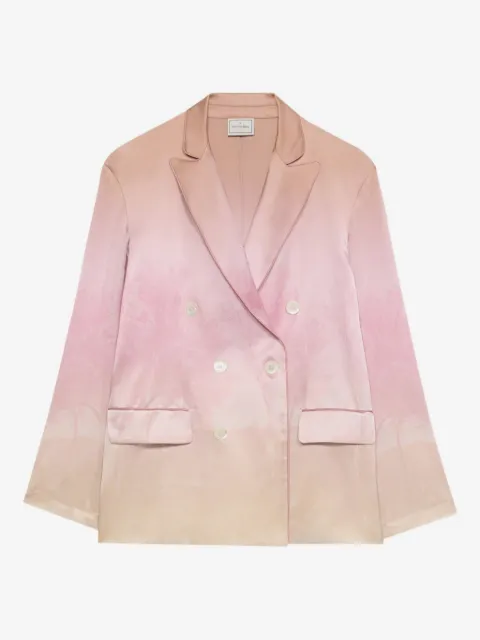 Pierre-Louis Mascia ombré-effect double-breasted jacket