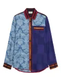 Pierre-Louis Mascia paisley-print shirt - Blue