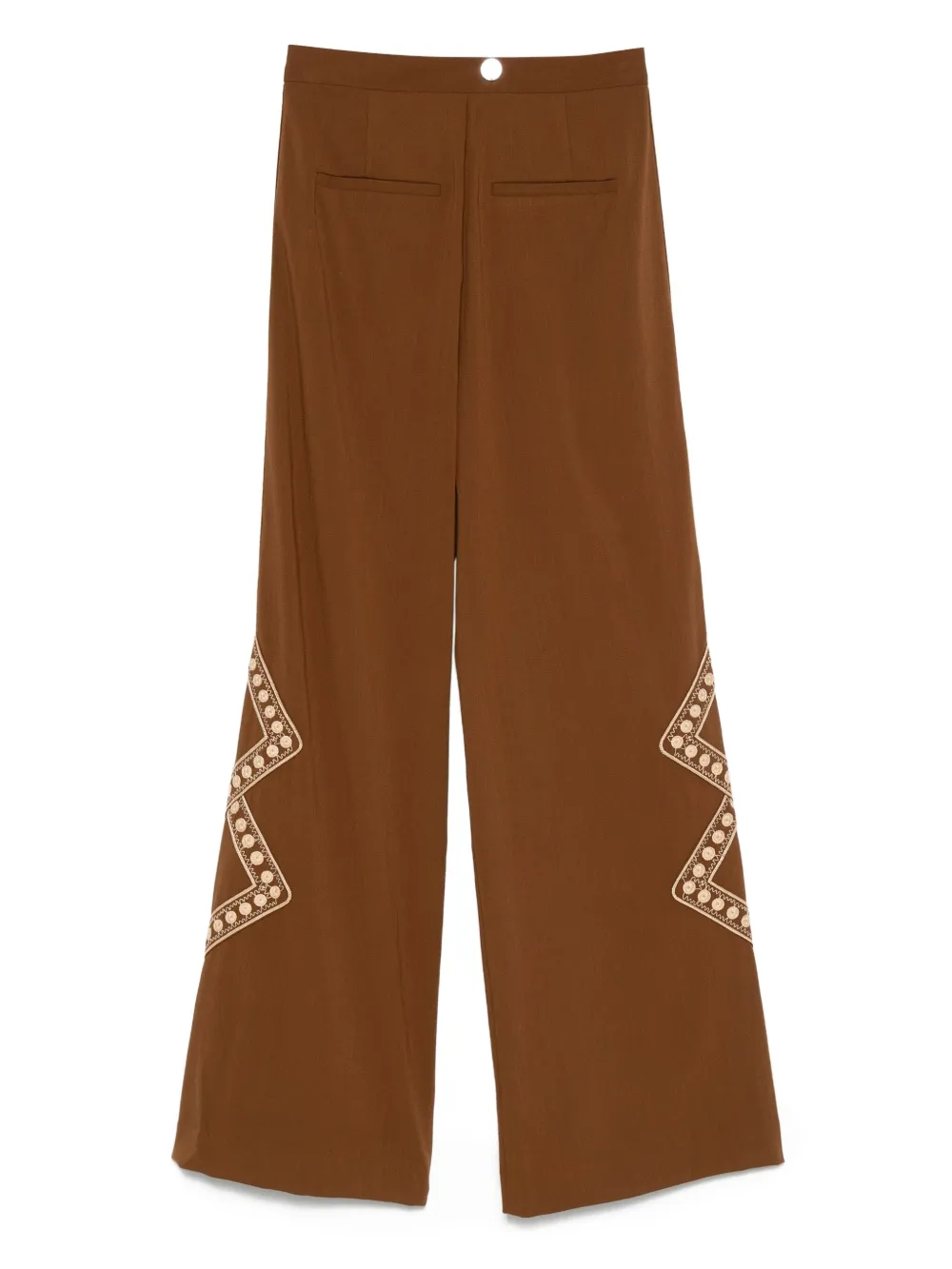 Ba&Sh Taos embroidered trousers | Flared & Bell-Bottom Pants | Image 2