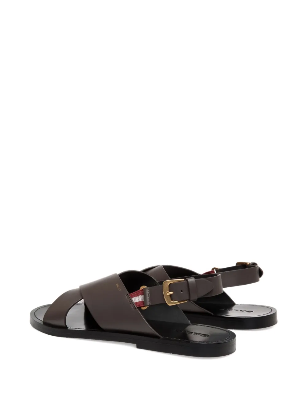 Bally Chateau sandalen met gekruist bandjes Bruin