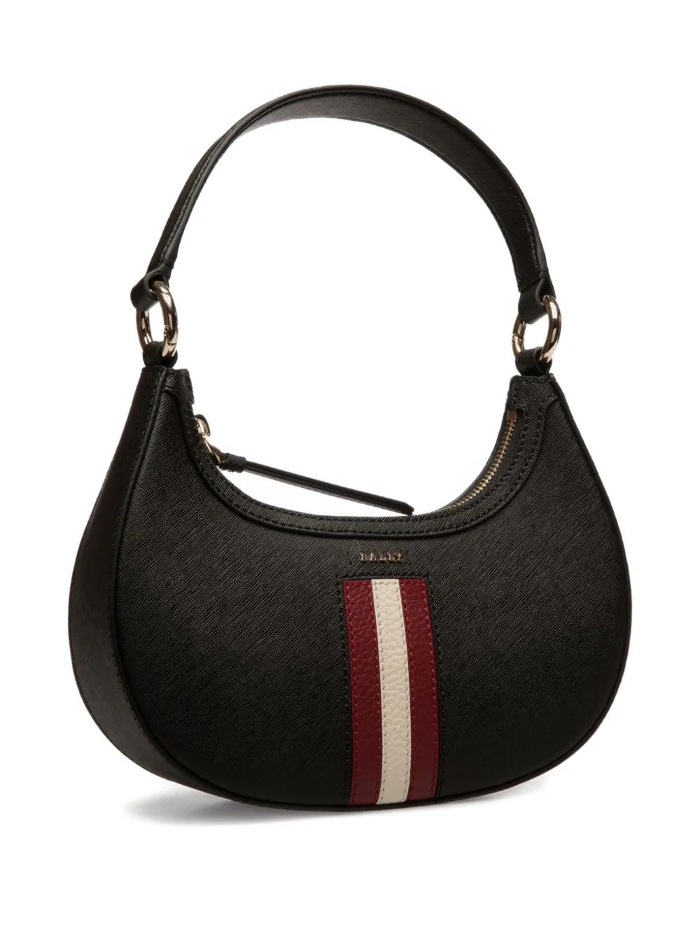 Bally Half Moon schoudertas Zwart