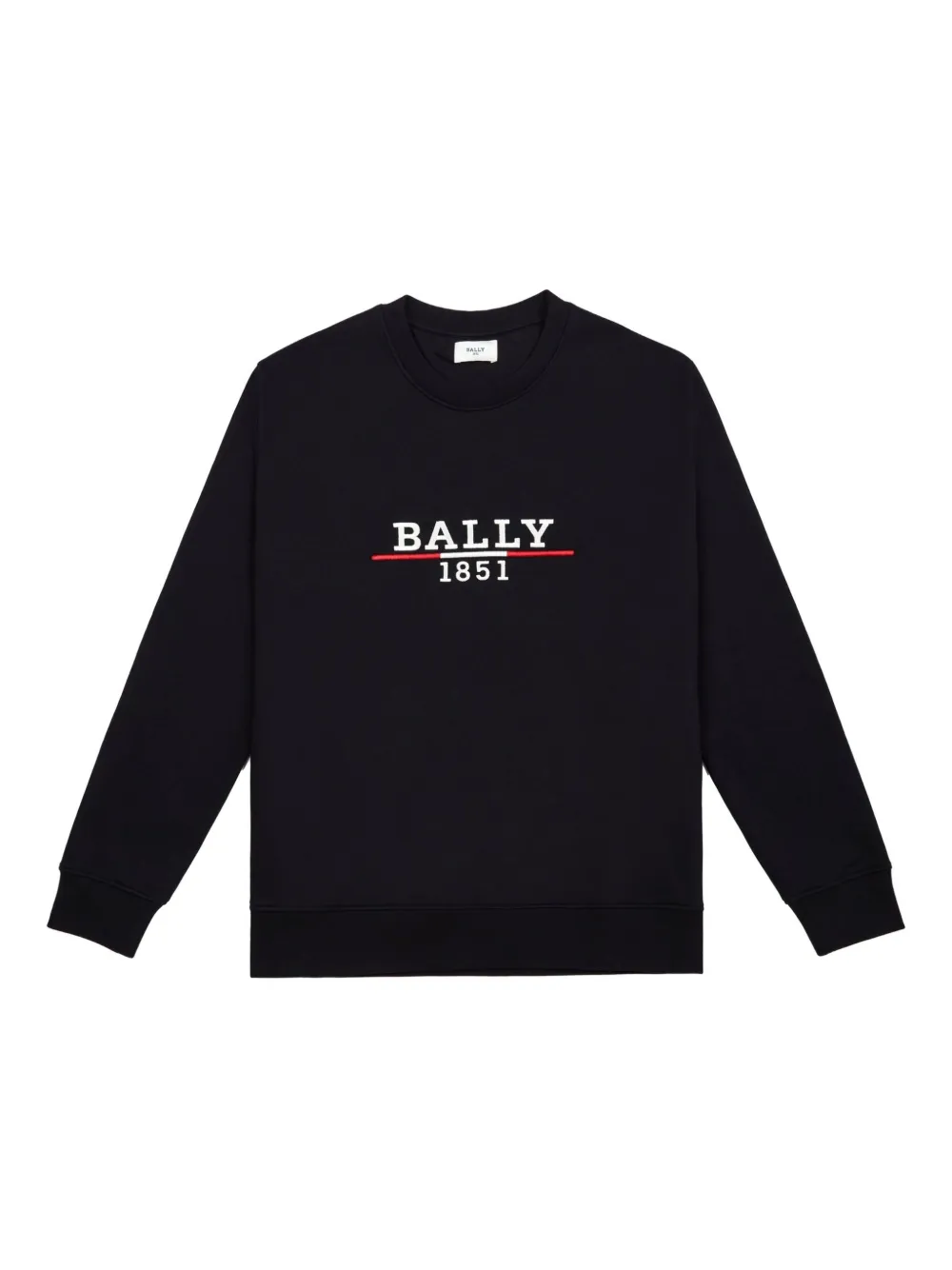 embroidered cotton-blend sweatshirt