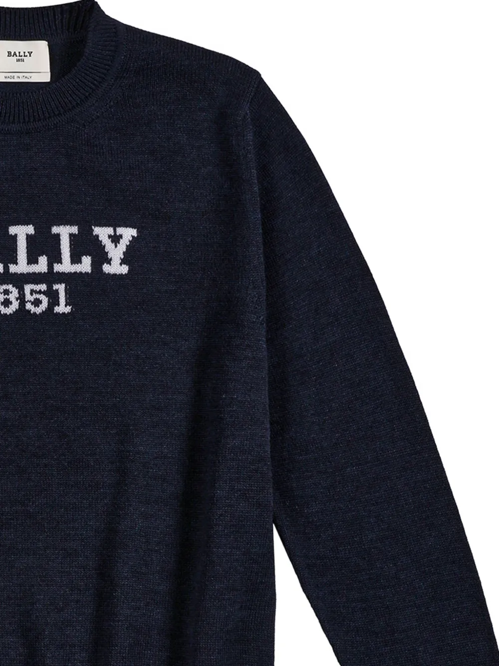 Bally Trui van merinowol Blauw