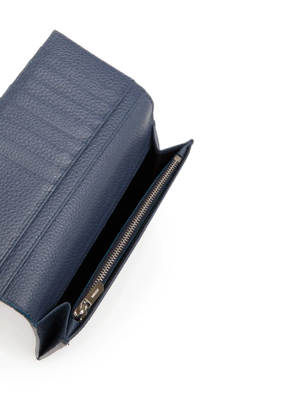 Bally Leren portemonnee Blauw
