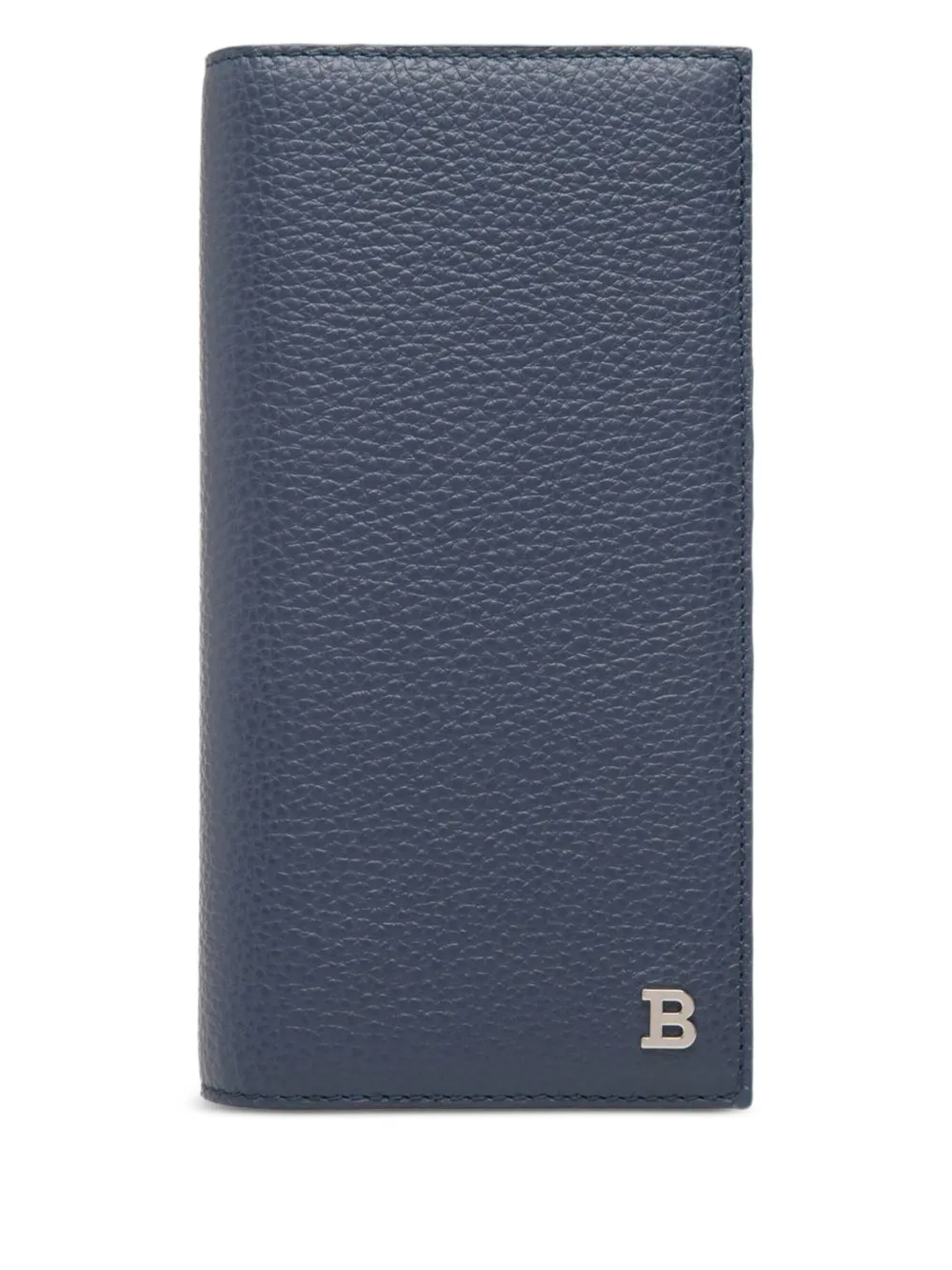 Bally Leren portemonnee Blauw
