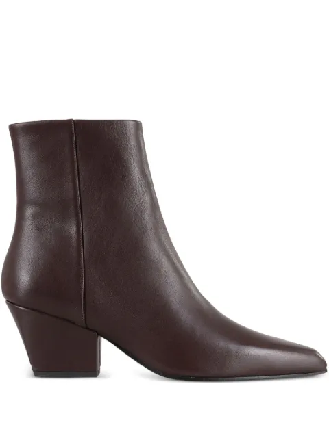 Paris Texas 60mm pointed-toe block-heel boots