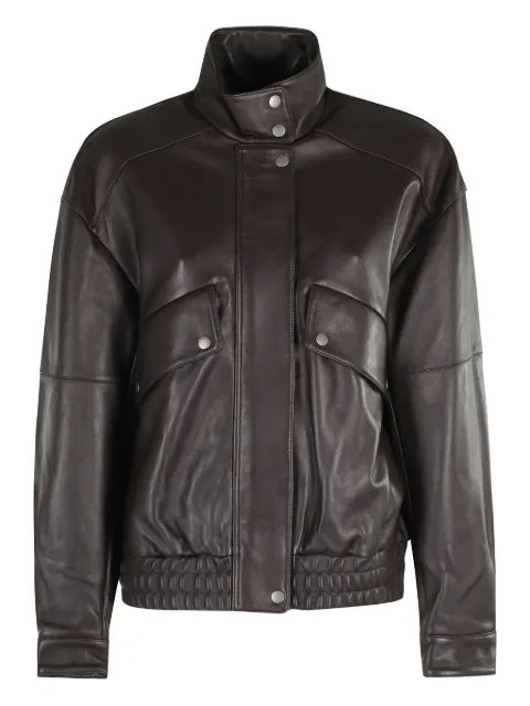 rag & bone Aria high-neck leather jacket