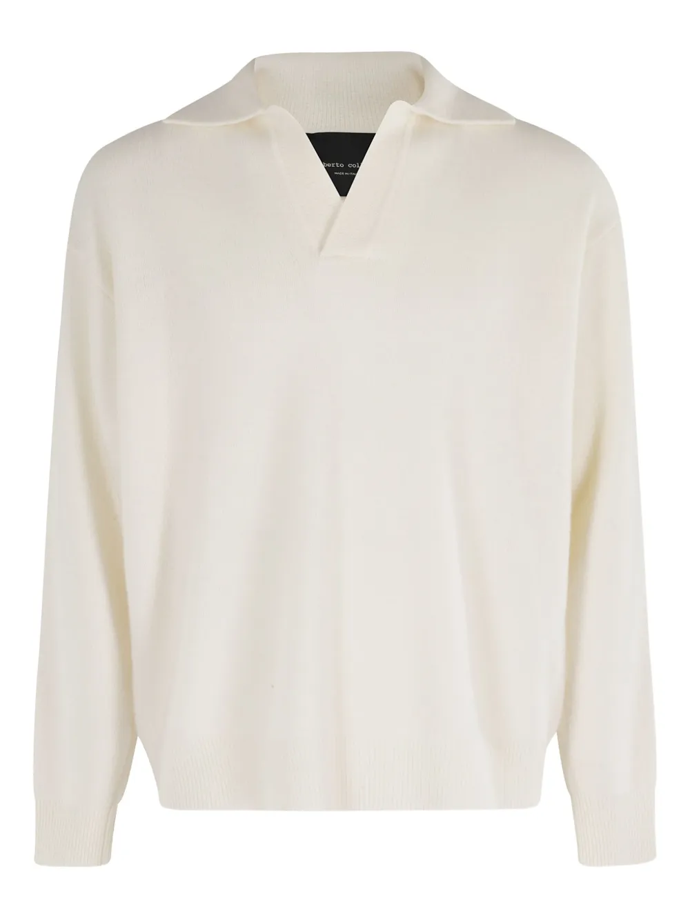 Roberto Collina v-neck T-shirt Beige