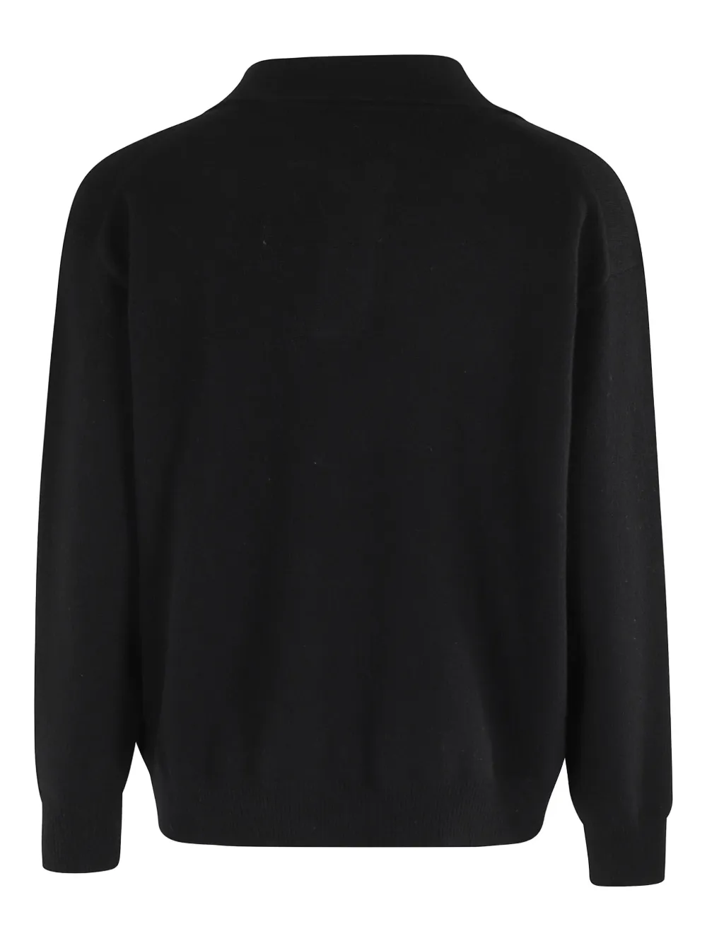 Roberto Collina V-neck sweater Zwart