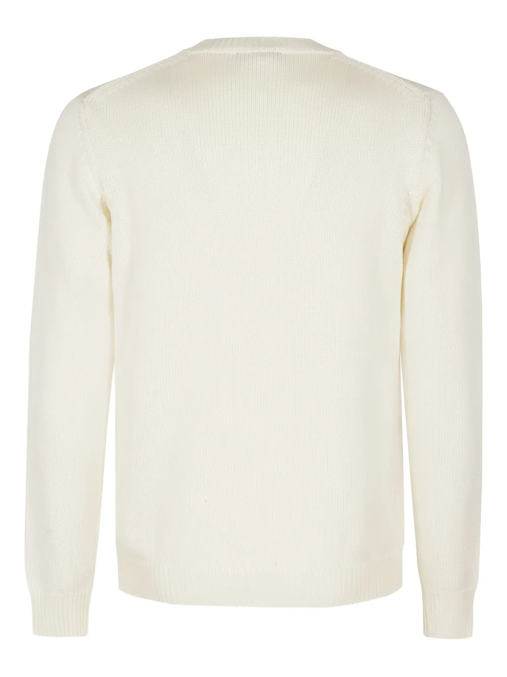 Roberto Collina ribbed crew-neck sweater Beige