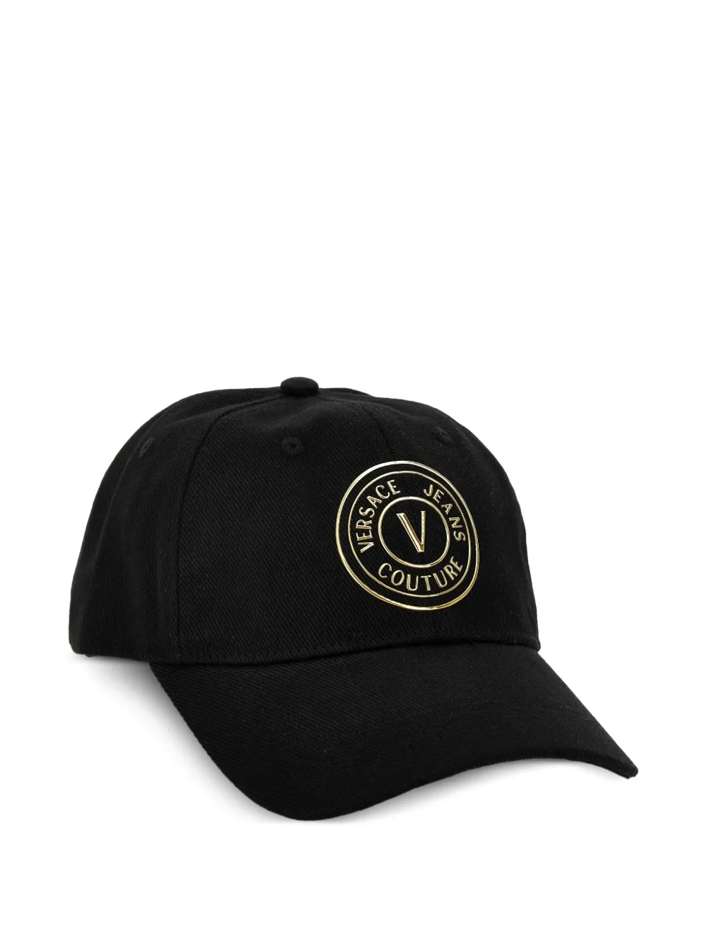 Versace Jeans Couture logo-plaque baseball cap | Black | Image 1