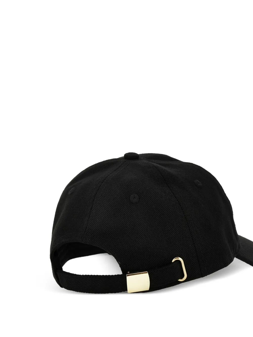 Versace Jeans Couture Honkbalpet met geborduurd logo - Zwart