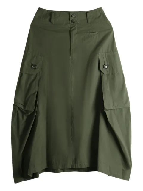 Y's pocket-detailed midi skirt
