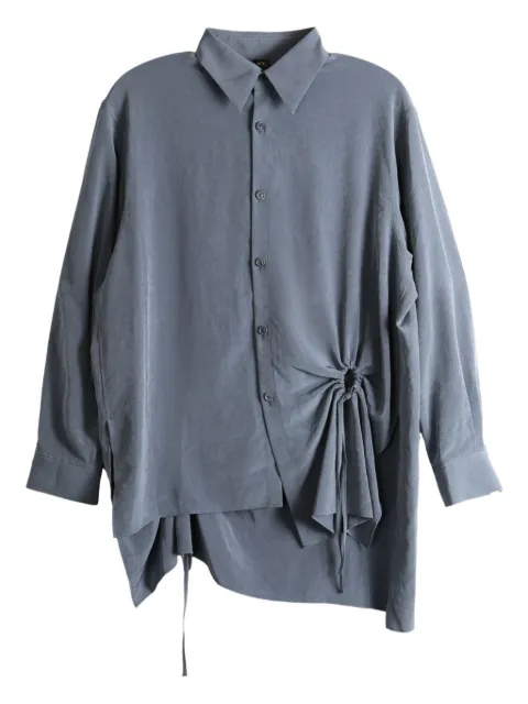 Y's drawstring-detail shirt