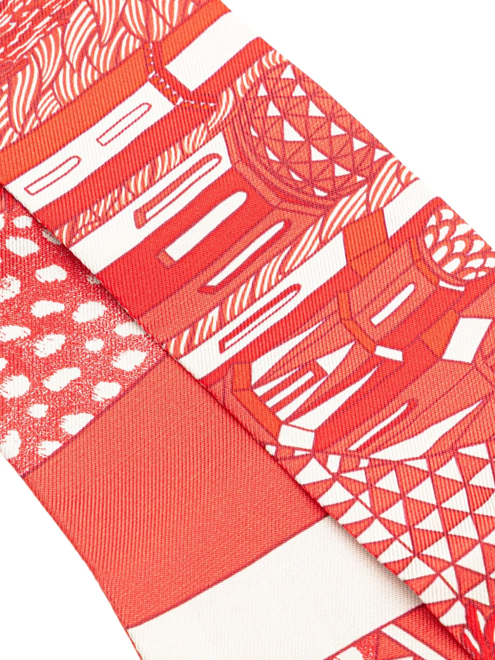 Hermès Pre-Owned 2000-2025 Animapolis Silk Twilly Scarf scarves | Image 2