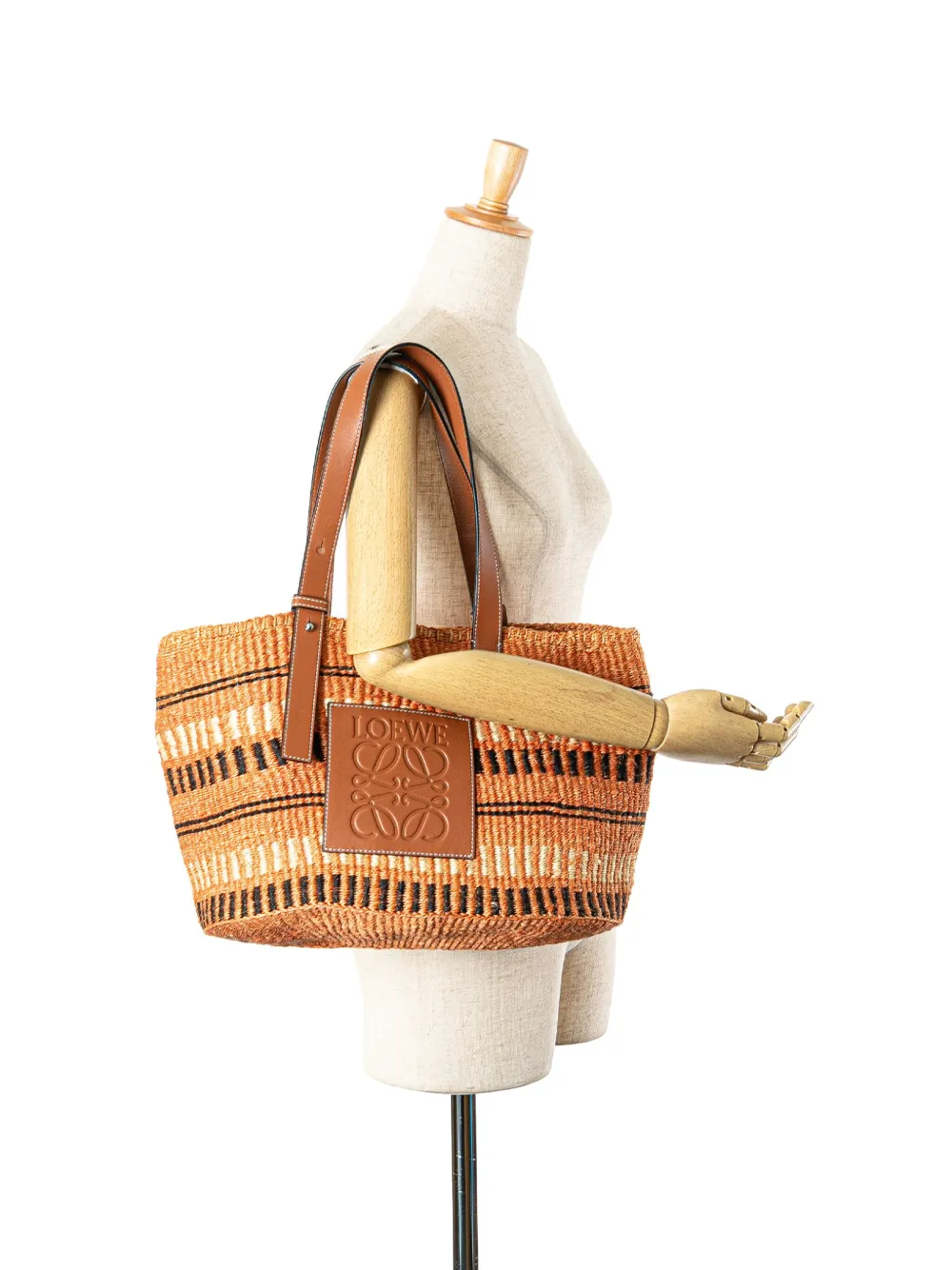 Loewe Pre-Owned 2021 파울라스 이비자 사이잘 바스켓 토트 백 | Pre-Owned | Image 2